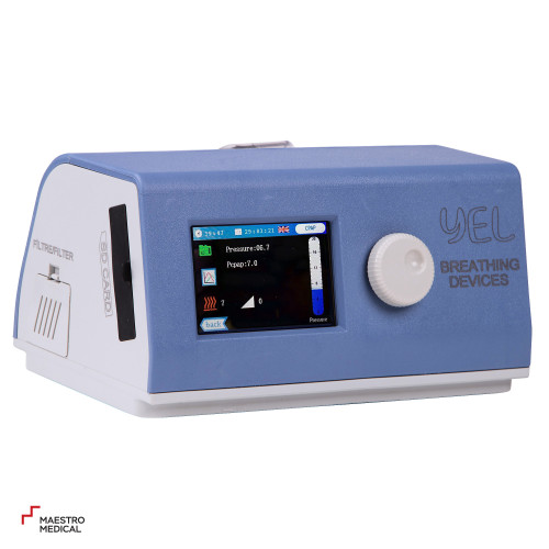 Дихальний апарат CPAP BIPAP Foras Yel Elite з маскою Дихальний апарат CPAP BIPAP Foras Yel Elite з маскою